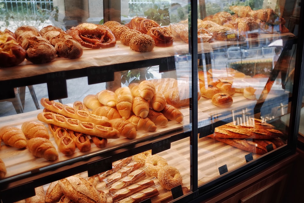Freshly baked bread and pastries